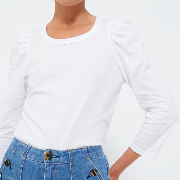 Pomander Place Classic White Long Sleeve Top - Picture 2 of 8